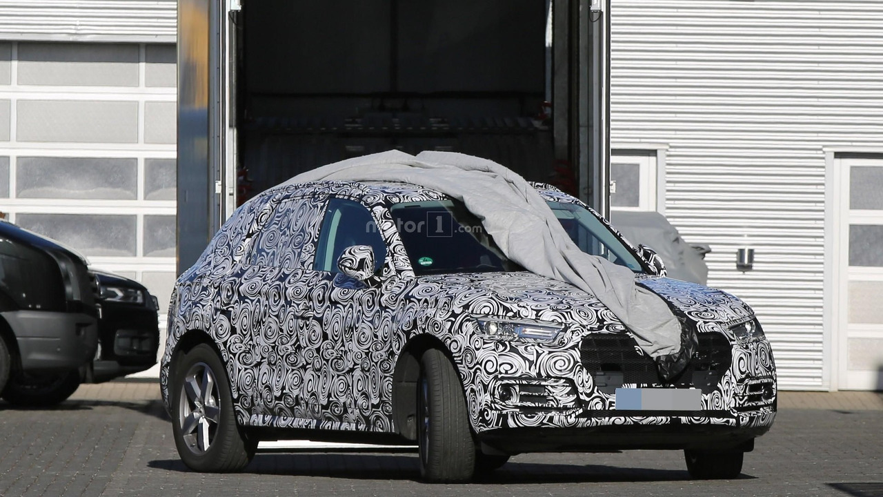 2017 Audi Q5 Kamuflajl� Olarak G�r�nt�lendi.