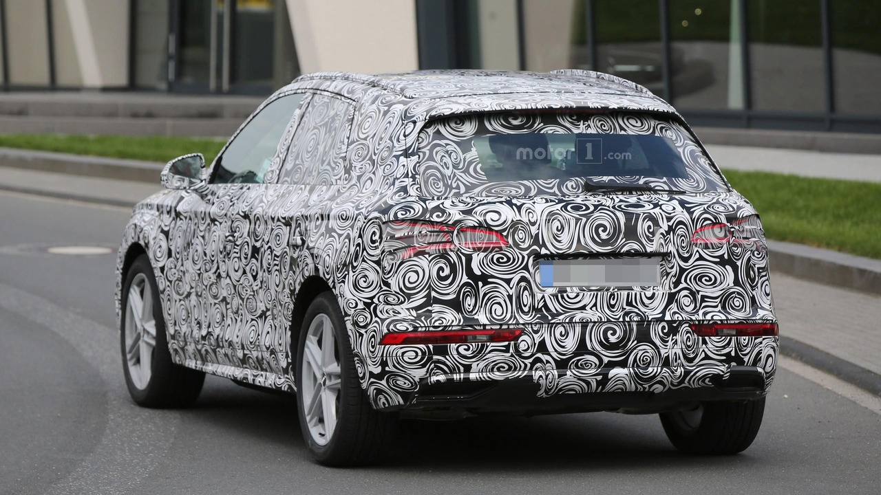 2017 Audi Q5 Kamuflajl� Olarak G�r�nt�lendi.