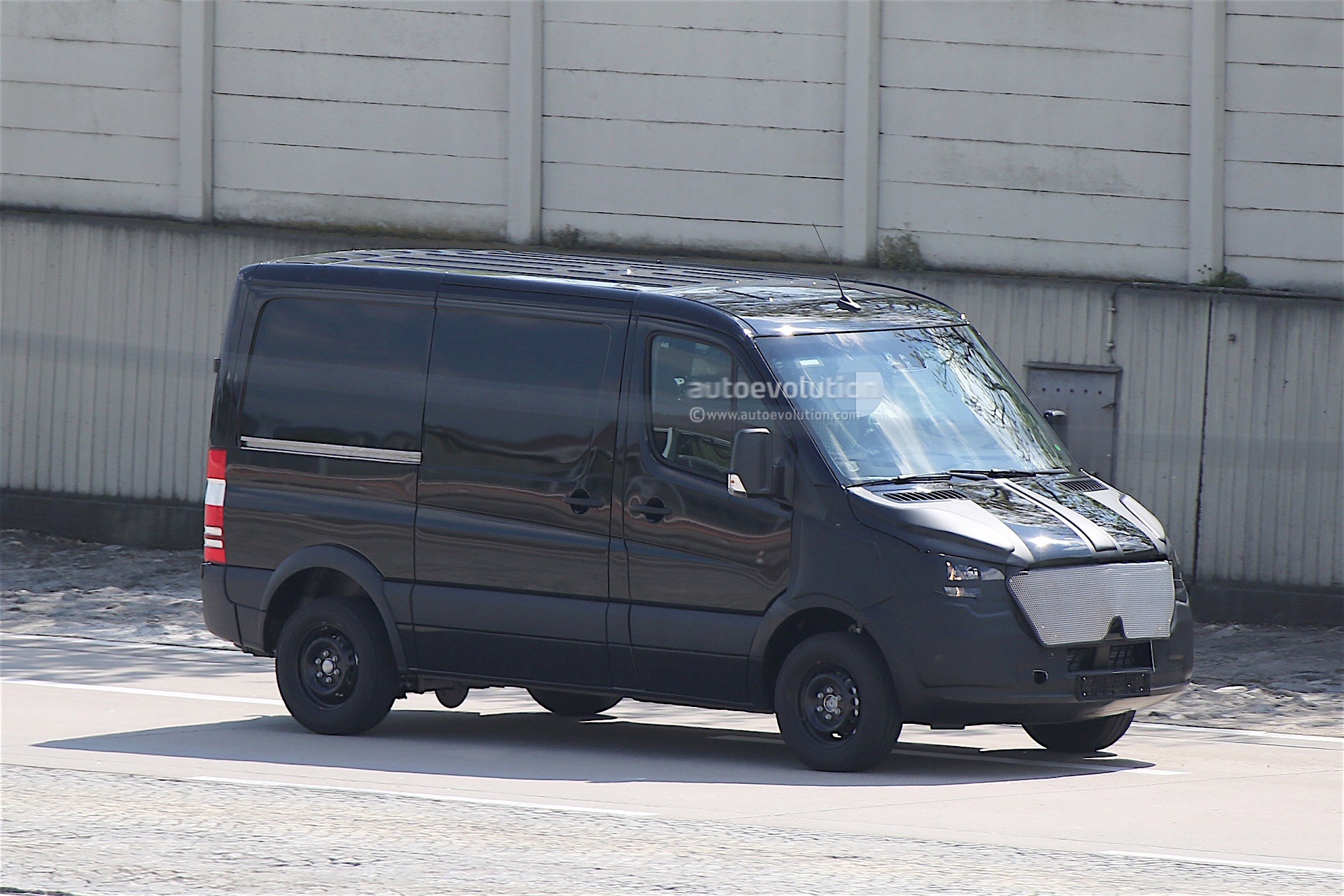 2017 Mercedes Benz Sprinter Kamuflajs�z Resim Galerisi