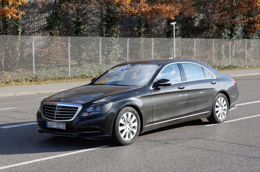 Mercedes S Serisi Makyajl� Hali G�r�nt�lendi