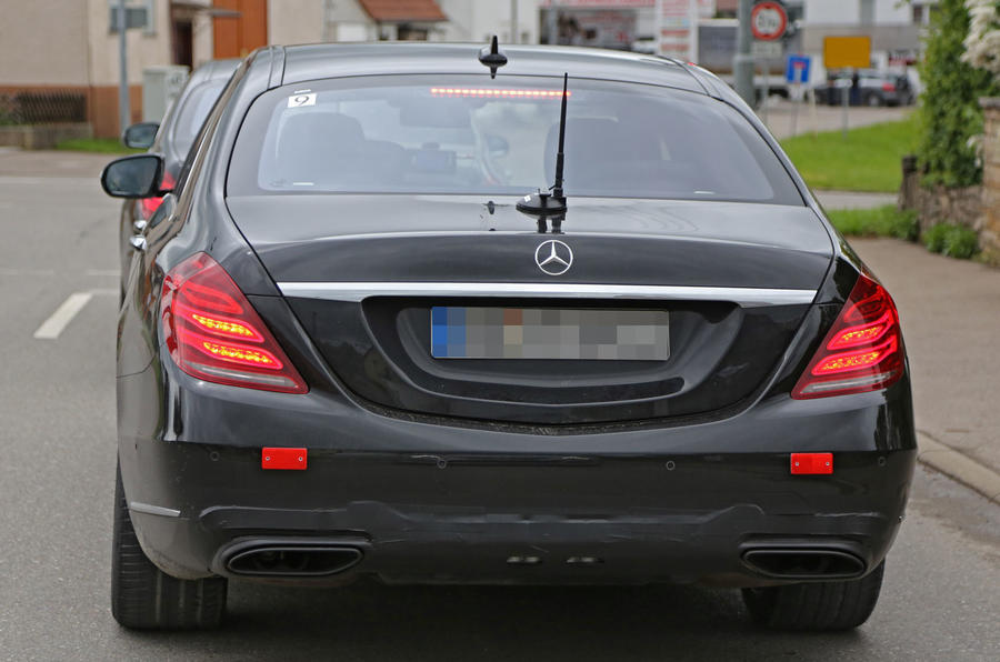 Mercedes S Serisi Makyajl� Hali G�r�nt�lendi