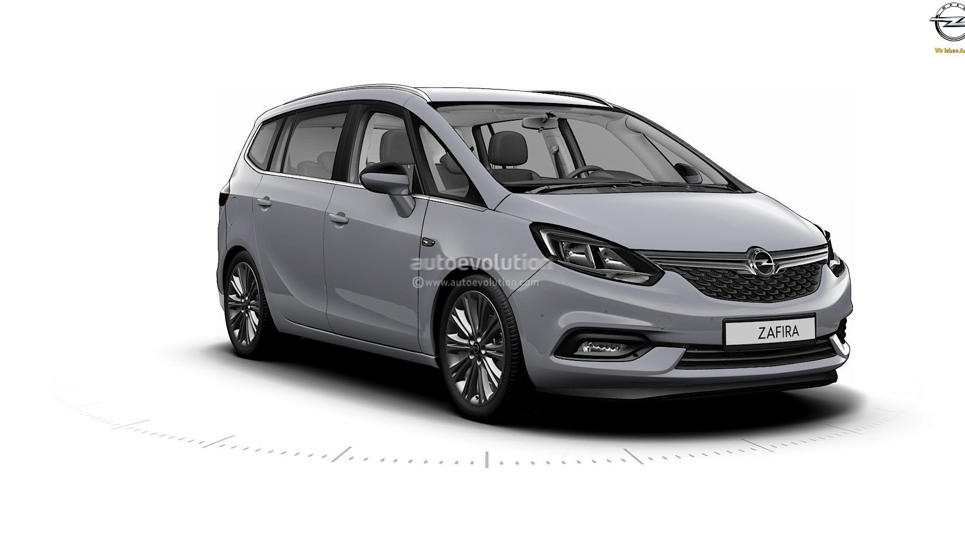 G�ncellenen 2017 Opel Zafira�dan ilk foto�raflar�n galerisi