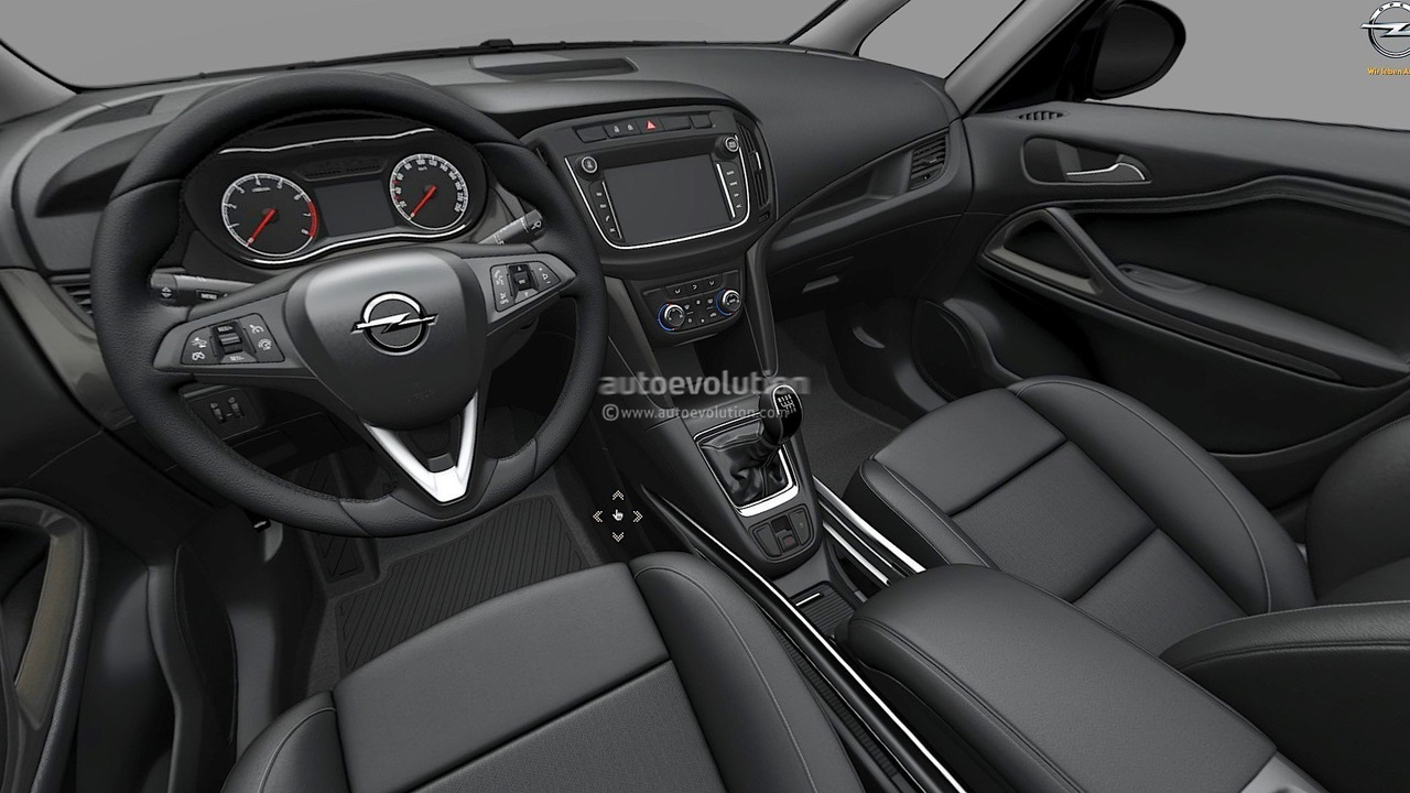 G�ncellenen 2017 Opel Zafira�dan ilk foto�raflar�n galerisi