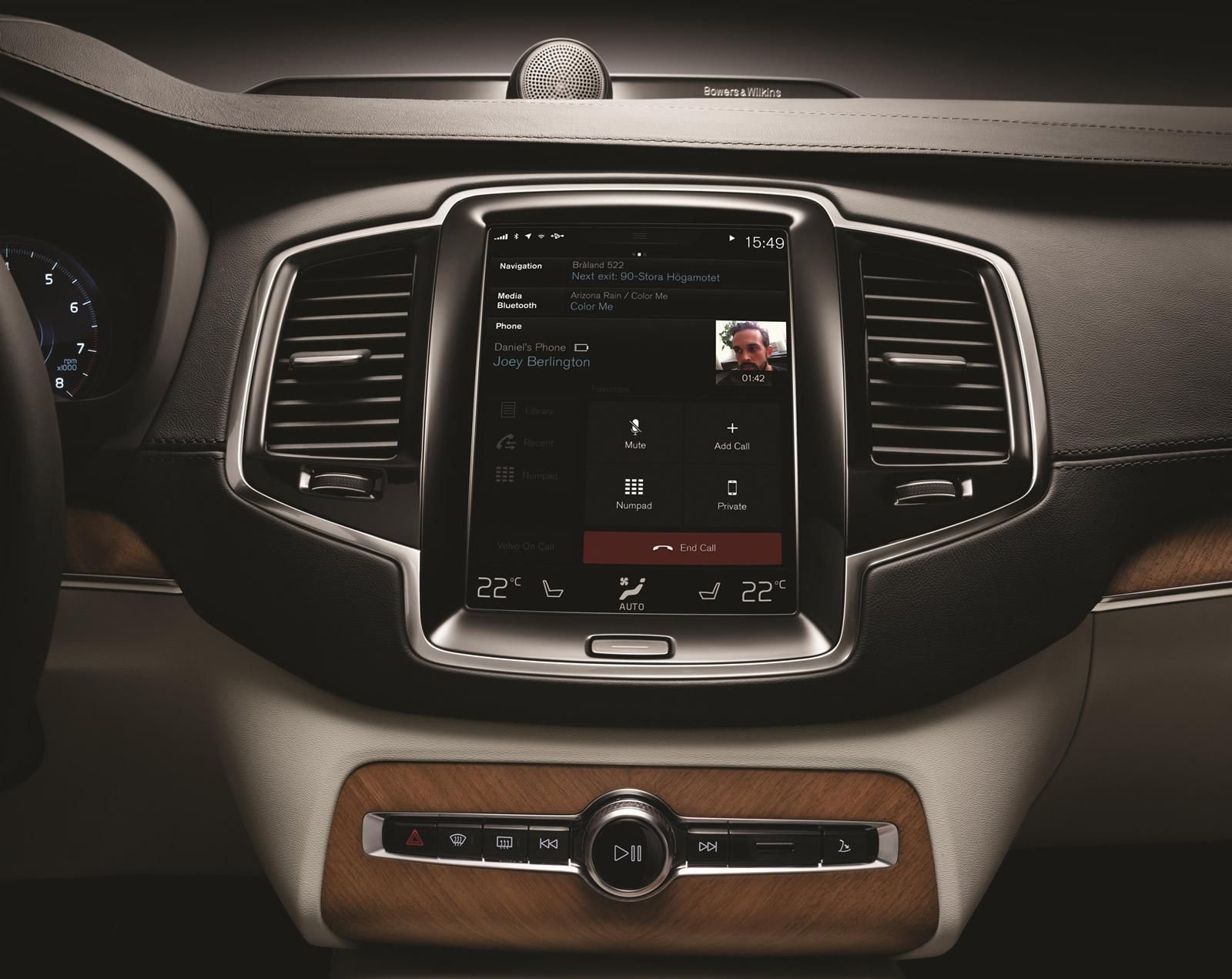 YEN VOLVO XC90'IN ARA  KONTROL SSTEM RESM GALERS