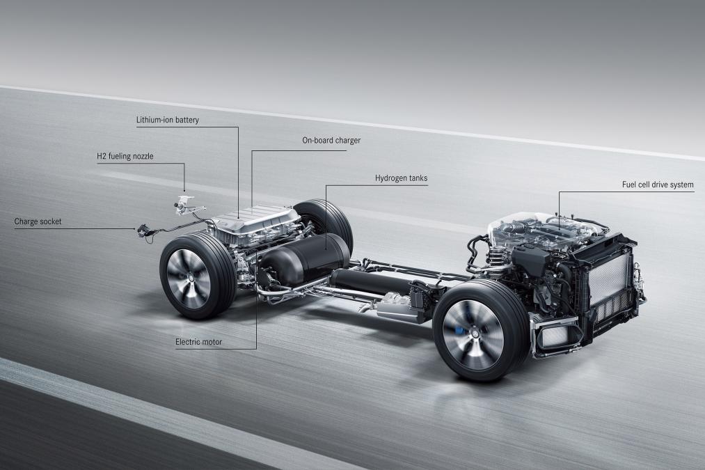 2017 Mercedes GLC Fuel Cell Resim Galerisi