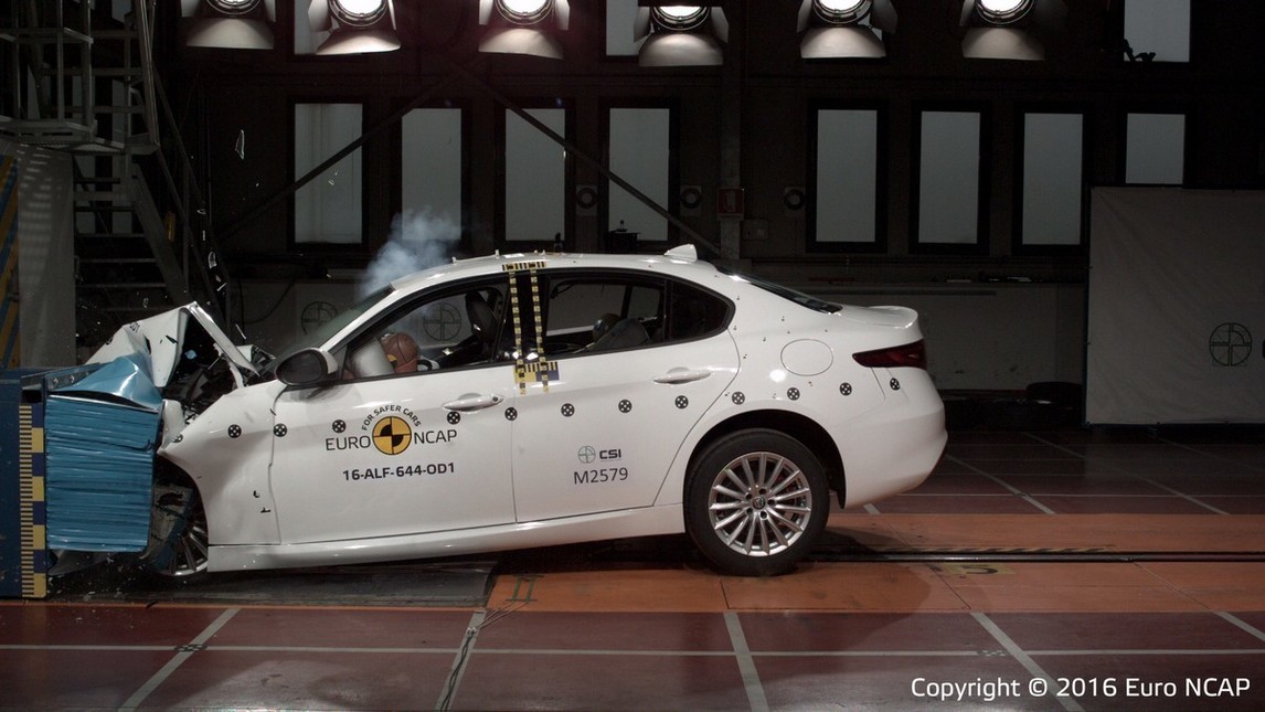 Alfa Romeo Giulia Euroncap G�venlik Resim Galerisi