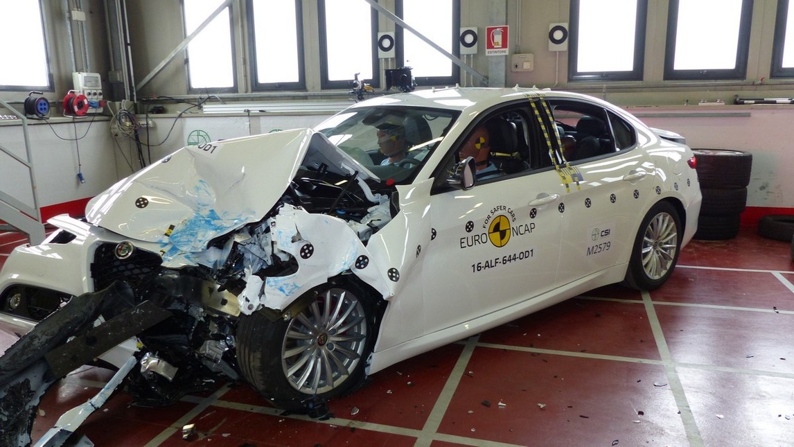 Alfa Romeo Giulia Euroncap G�venlik Resim Galerisi