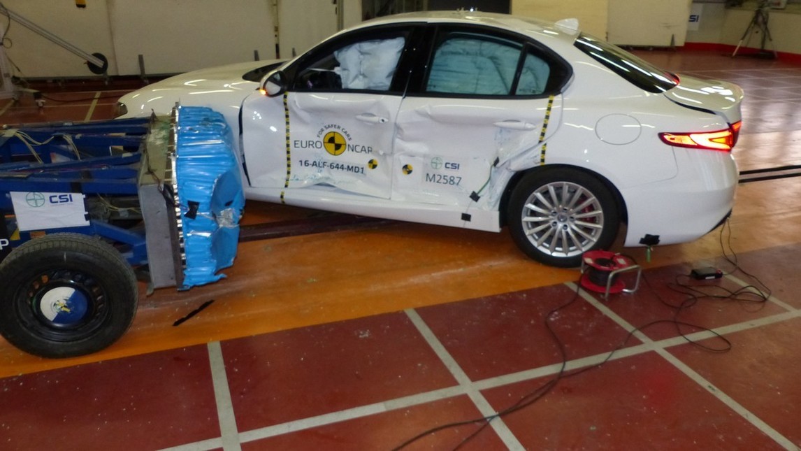 Alfa Romeo Giulia Euroncap G�venlik Resim Galerisi