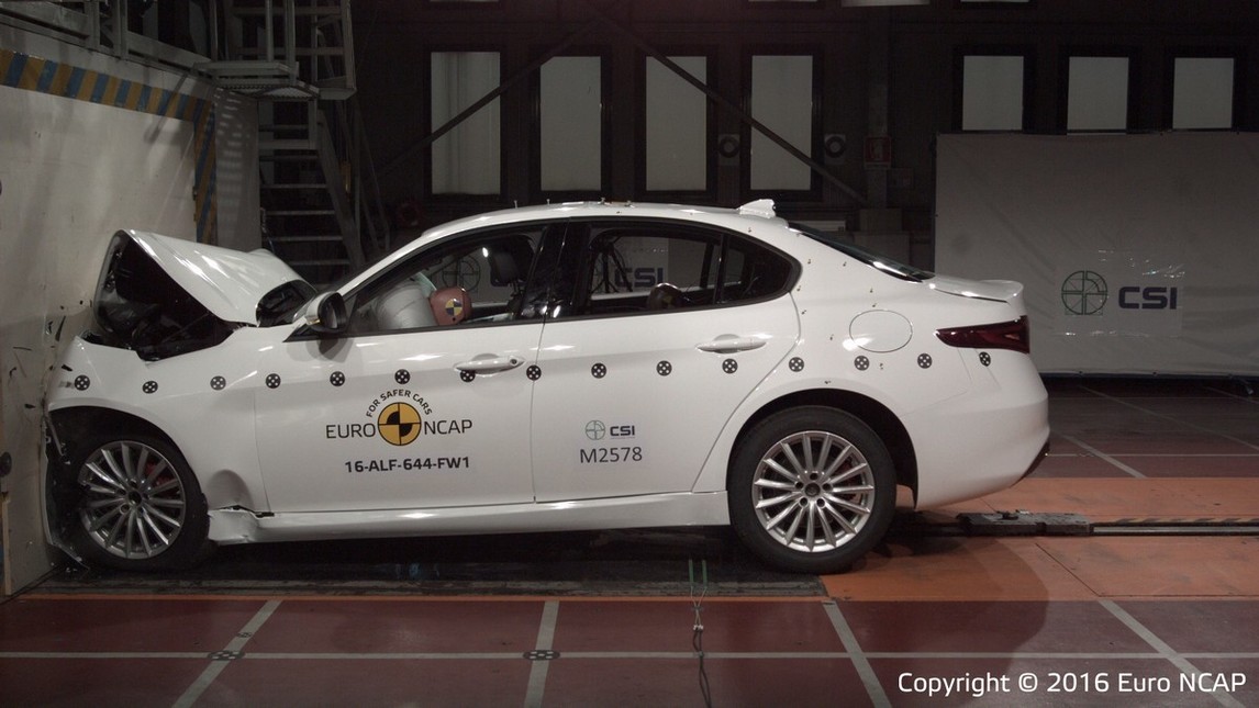Alfa Romeo Giulia Euroncap G�venlik Resim Galerisi