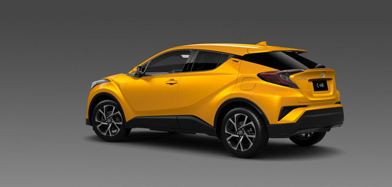 Avustralya'ya �zel Toyota C-HR resim galerisi