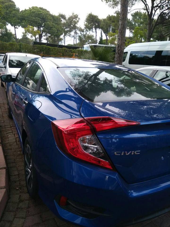 2016 Honda Civic Sedan Lansman Resim Galerisi