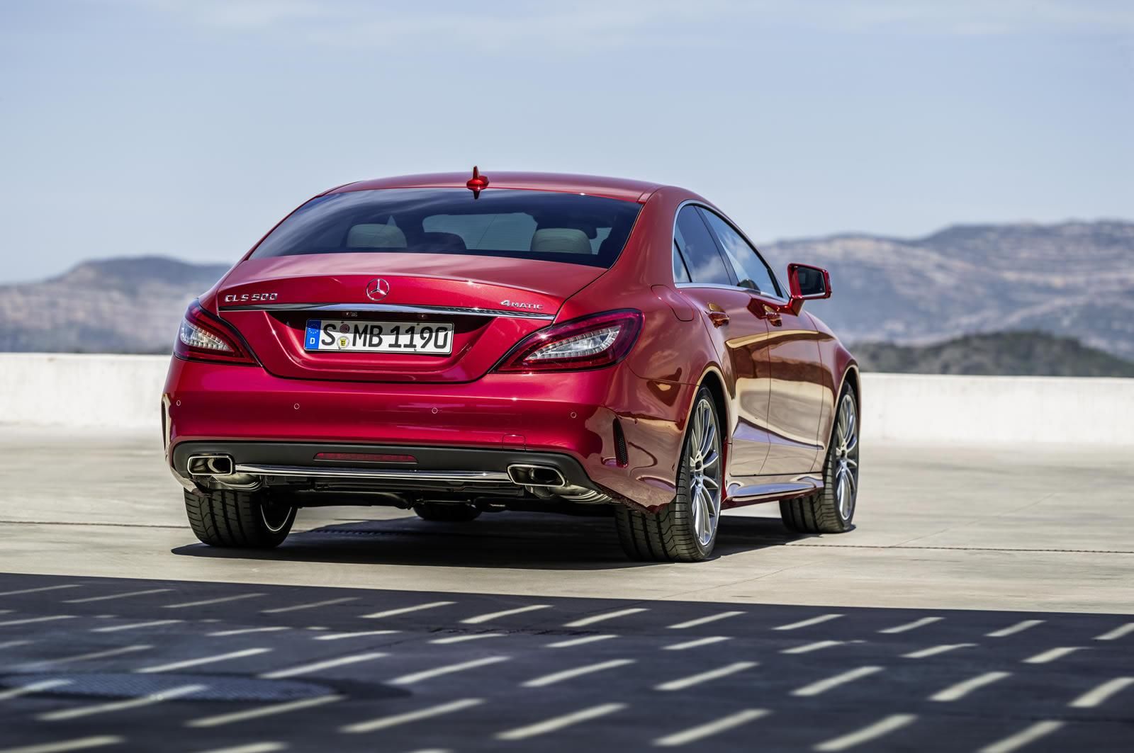 YEN MAKYAJLI 2015 MERCEDES CLS RESM GALERS