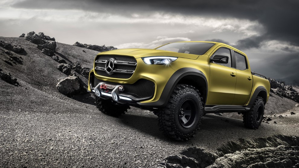 Mercedes Concept X-Class yeni detayl� resim galerisi