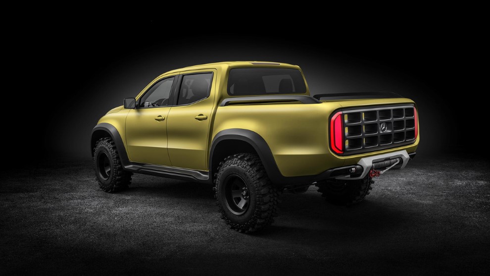 Mercedes Concept X-Class yeni detayl� resim galerisi