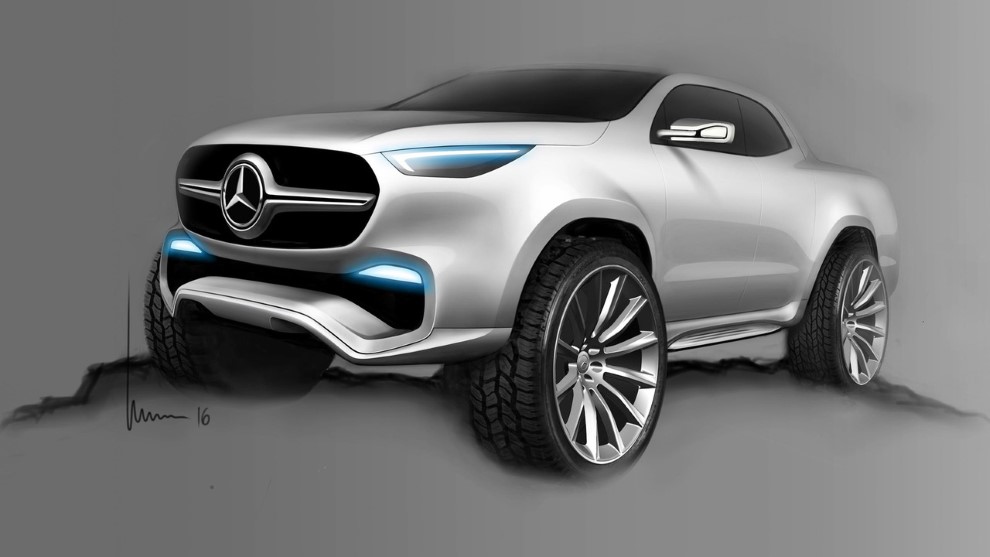 Mercedes Concept X-Class yeni detayl� resim galerisi