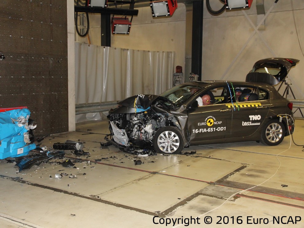 2016 Fiat Egea - Tipo Euro NCAP testlerinde