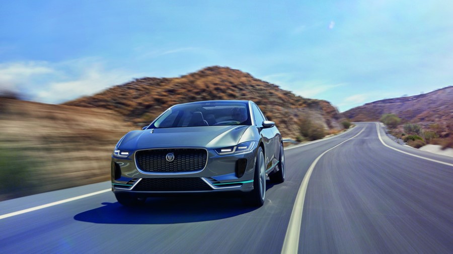 Jaguar I-Pace konseptinden yeni g�r�nt�ler