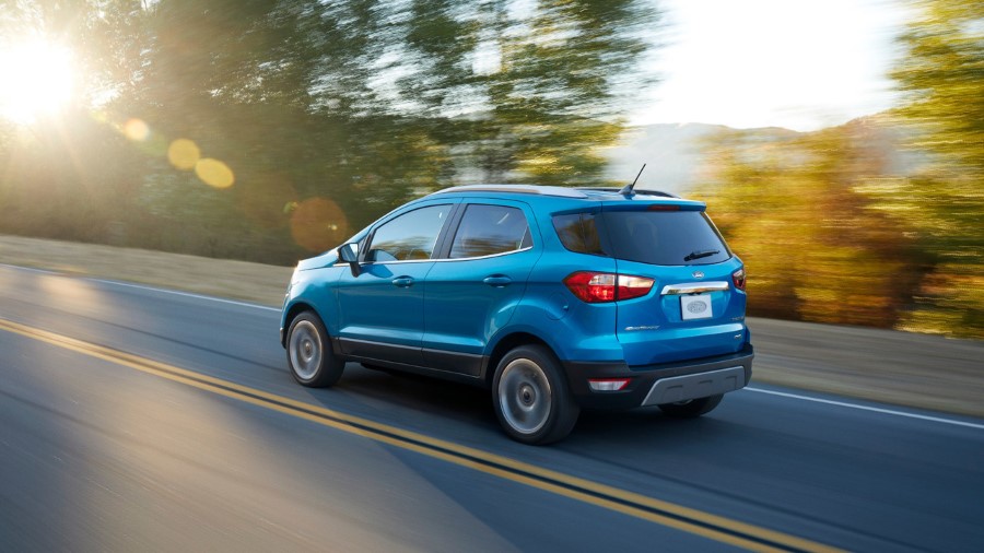 Amerika i�in haz�rlanan Ford EcoSport'dan g�r�nt�ler