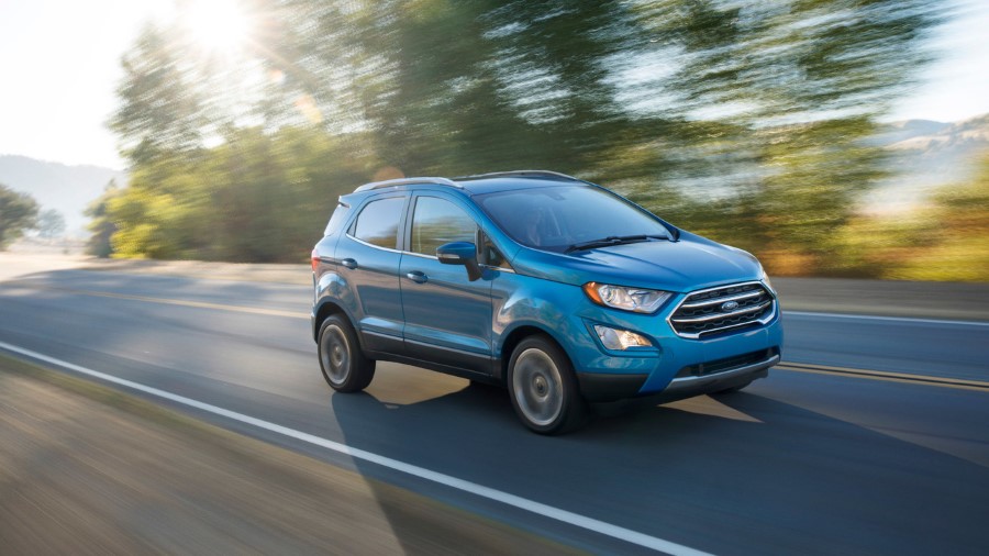 Amerika i�in haz�rlanan Ford EcoSport'dan g�r�nt�ler