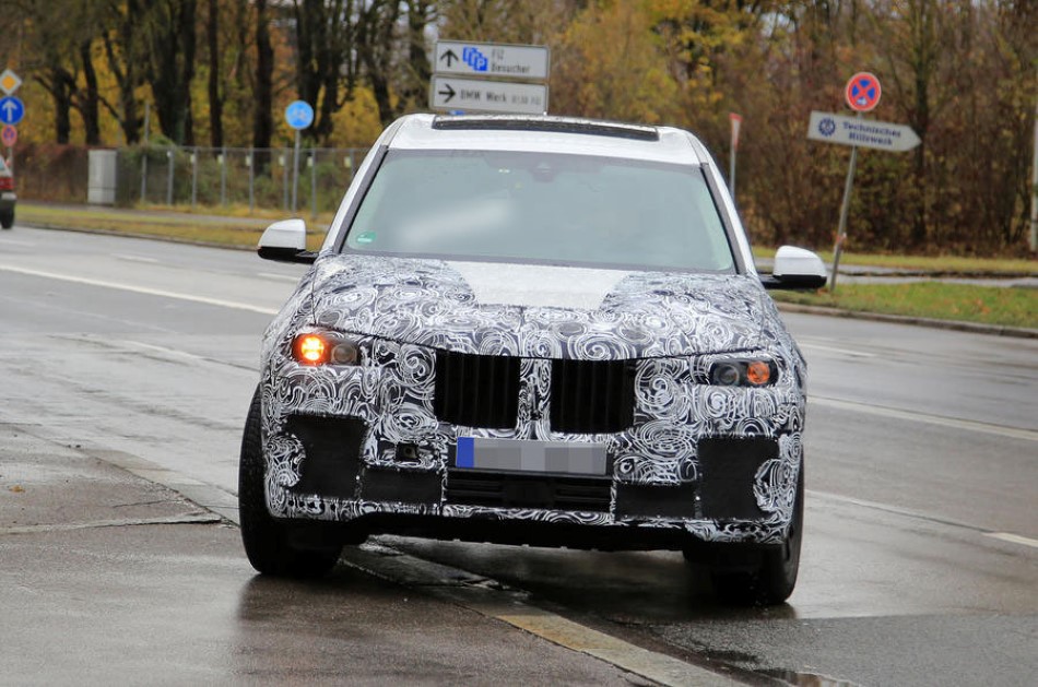 2018 BMW X7 prototip resim galerisi