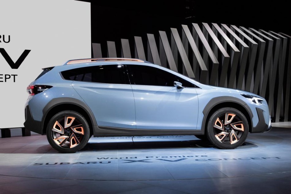 2017 Subaru XV Concept resim galerisi