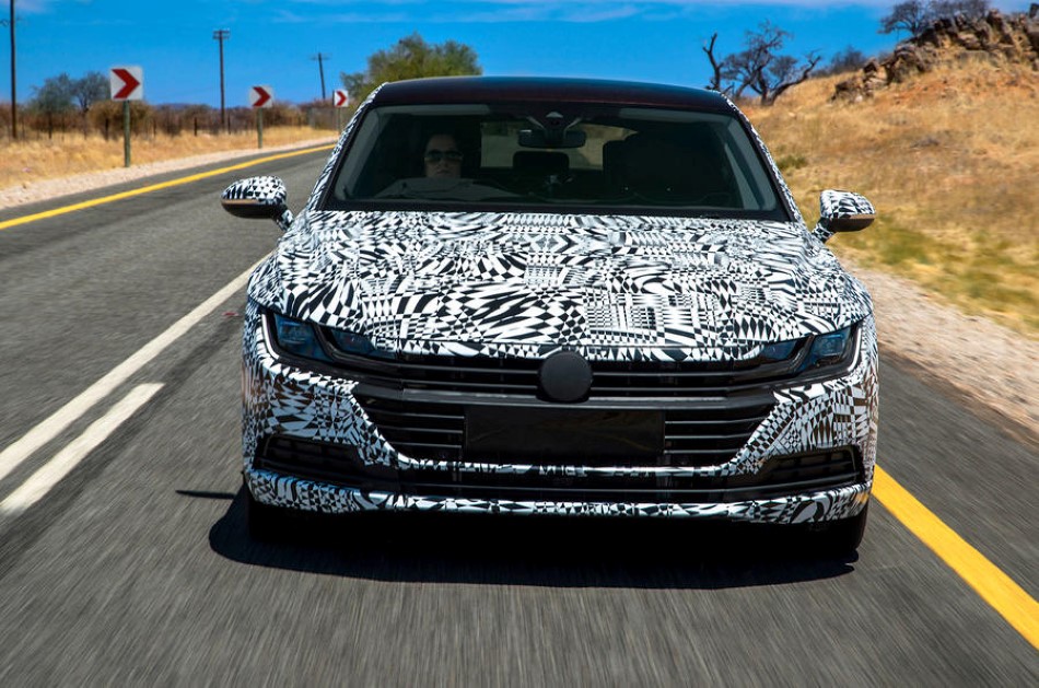 2017 VW Arteon prototip resim galerisi