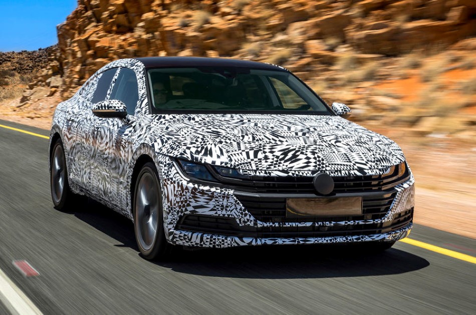 2017 VW Arteon prototip resim galerisi