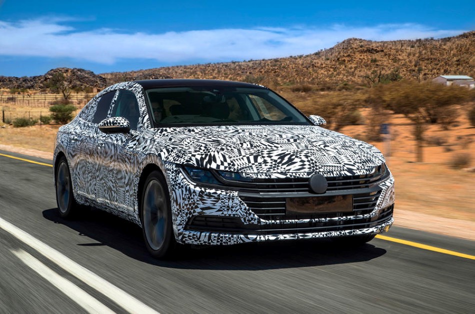2017 VW Arteon prototip resim galerisi