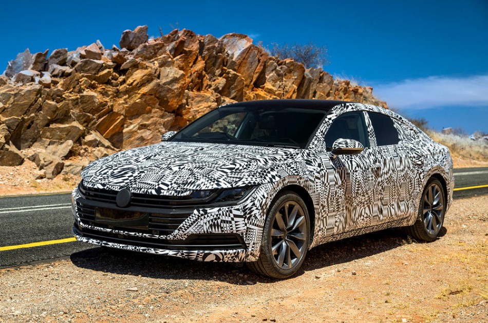 2017 VW Arteon prototip resim galerisi