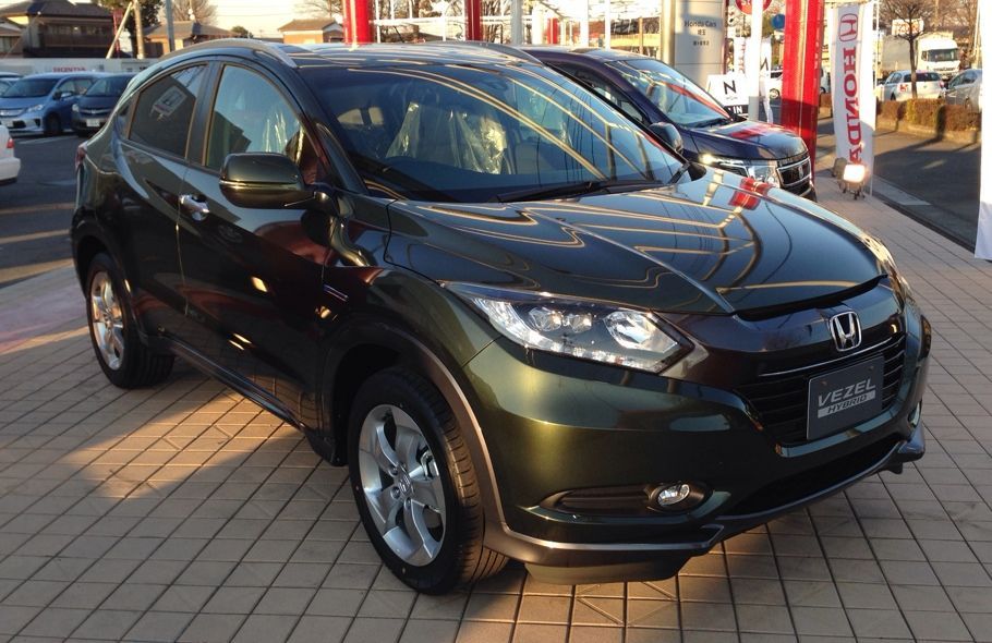 YEN HONDA VEZEL JAPONYA'DA SATITA RESM GALERS