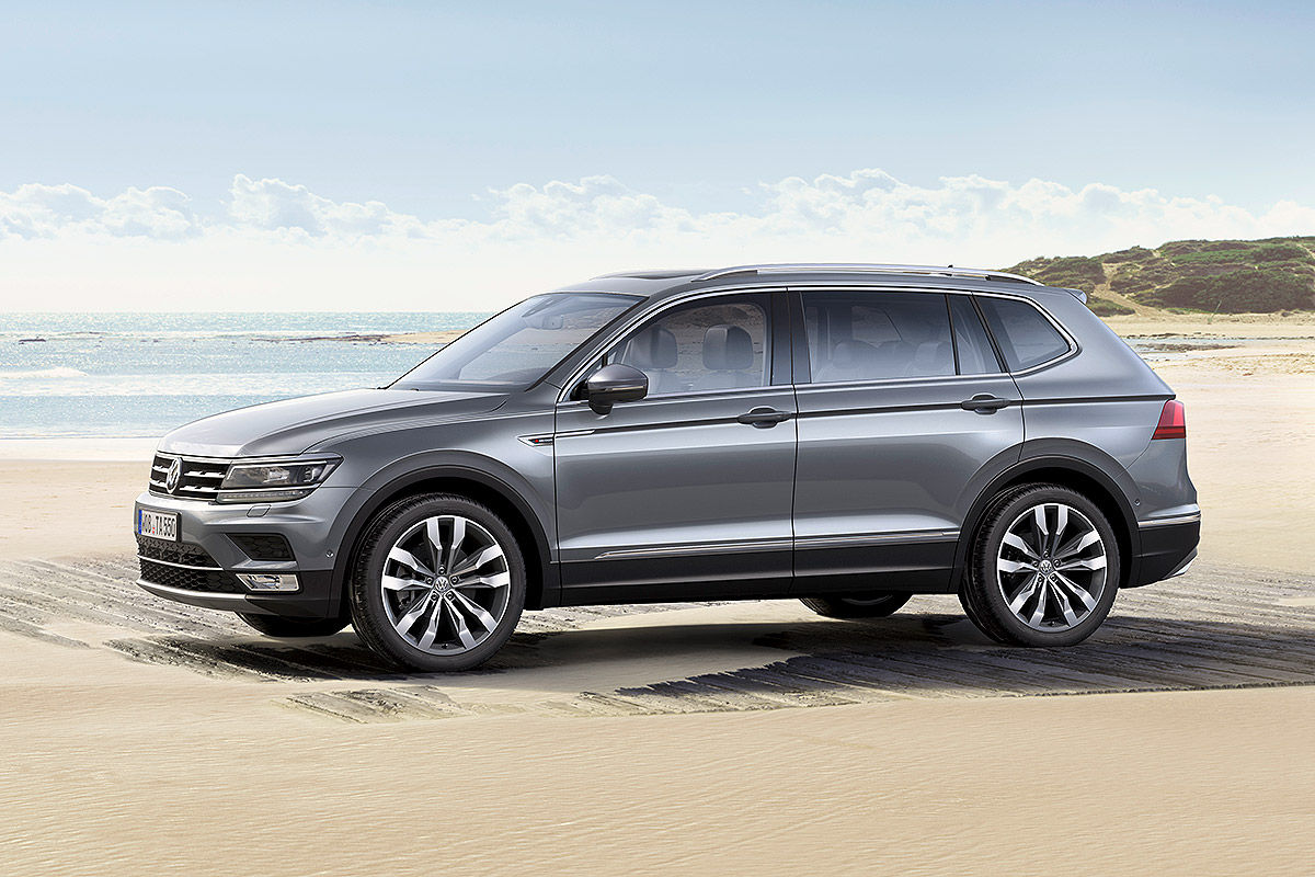 2017 VW Tiguan Allspace Avrupa Resim Galerisi