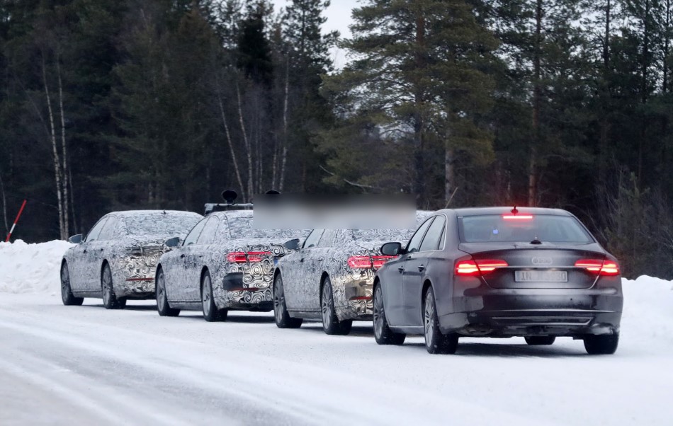 Yeni Audi A8 resim galerisi 