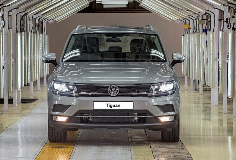 Yeni Volkswagen Tiguan (Hindistan) resim galerisi