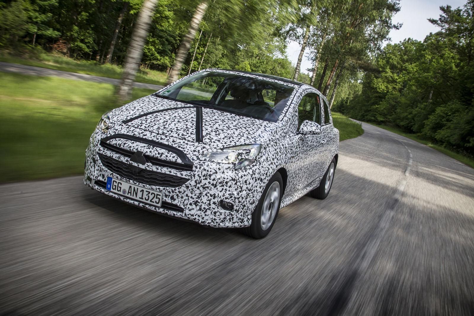 YEN OPEL CORSA RESM KAMUFLAJLI RESM GALERS