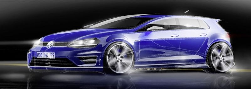 YEN VOLKSWAGEN GOLF R'NN RESM FOTORAF GALERS