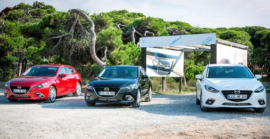 YEN MAZDA 3 BARCELONA BASIN TANITIM RESM GALERS