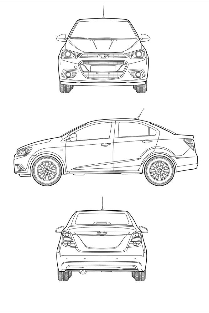 MAKYAJLI 2014 CHEVROLET AVEO (HB VE SEDAN) RESM GALERS