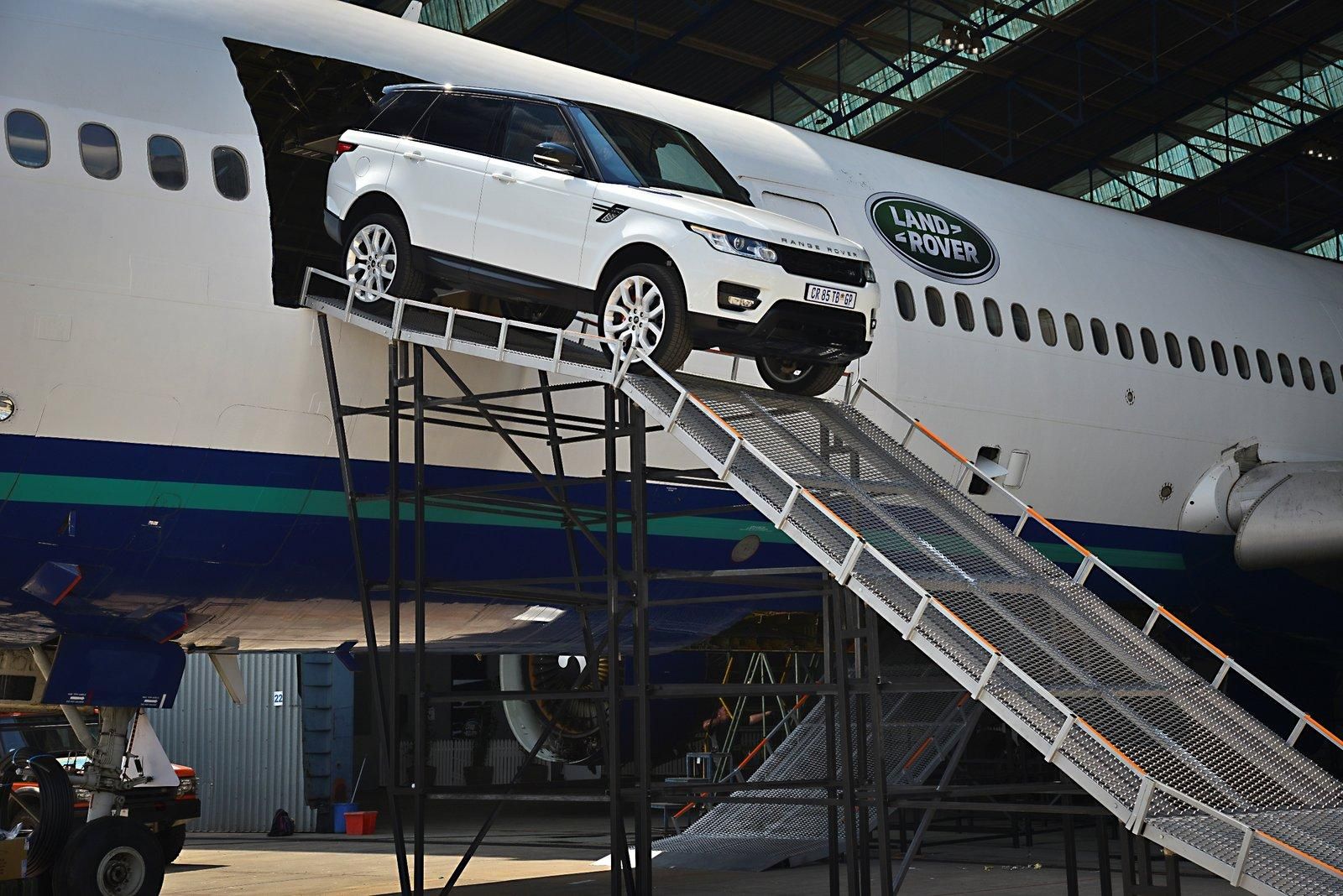 2014 RANGE ROVER SPORT VE DC10 ARPLANE RESM GALERS