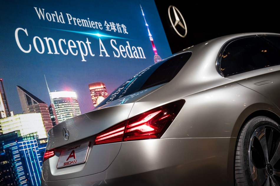 Mercedes-Benz Concept A Sedan resim galerisi 