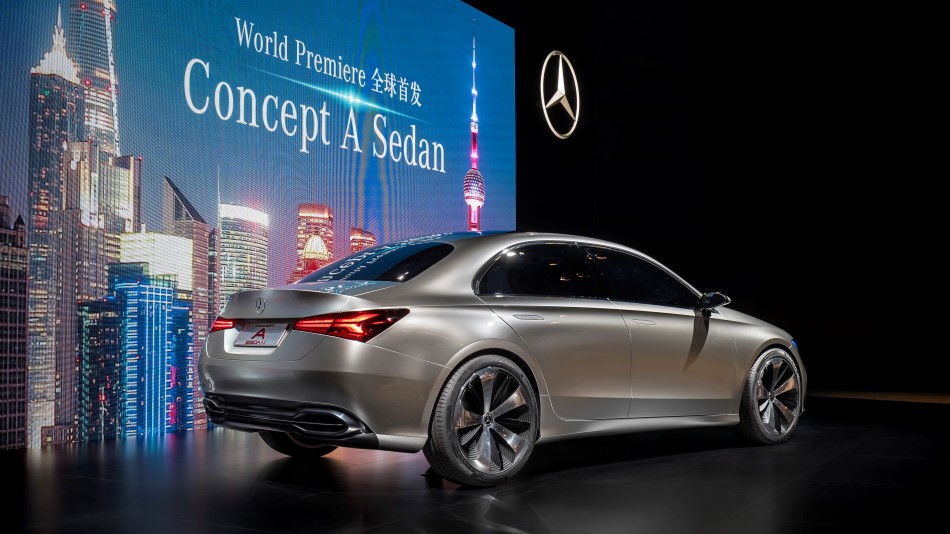 Mercedes-Benz Concept A Sedan resim galerisi 