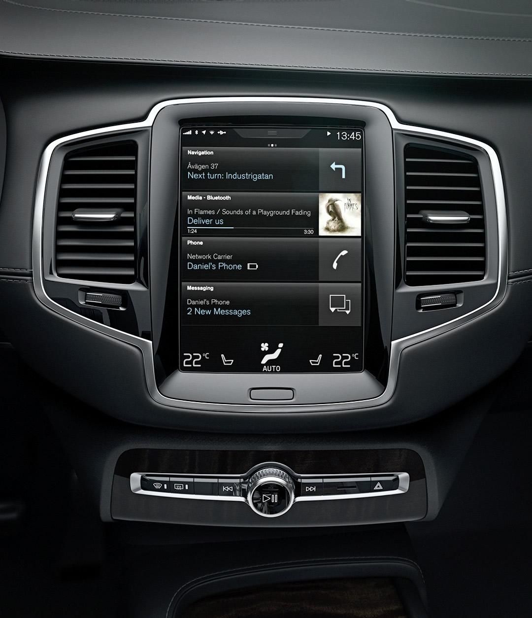 YEN VOLVO XC90'IN ARA  KONTROL SSTEM RESM GALERS
