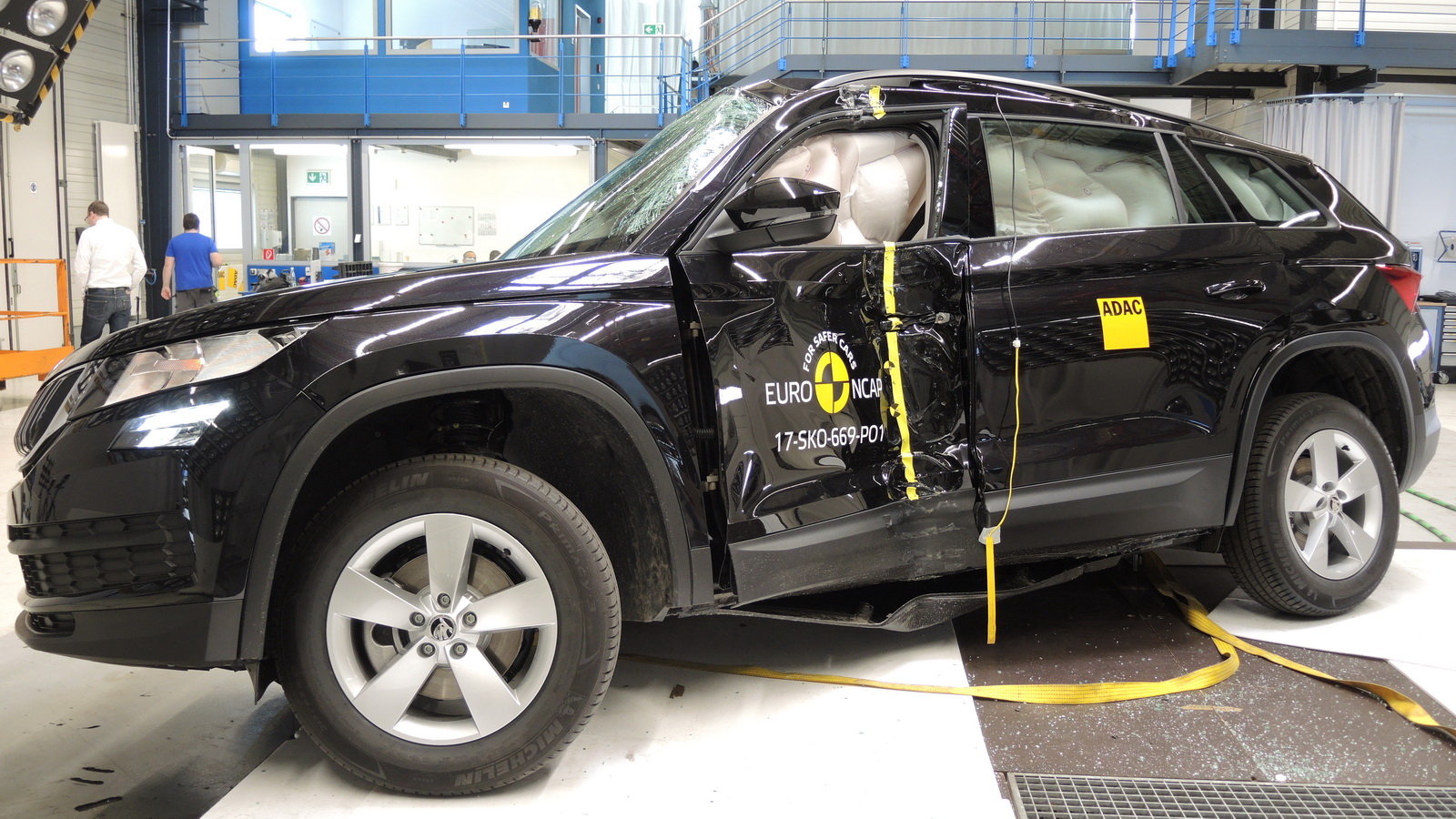 Skoda Kodiaq EuroNCAP test resim galerisi