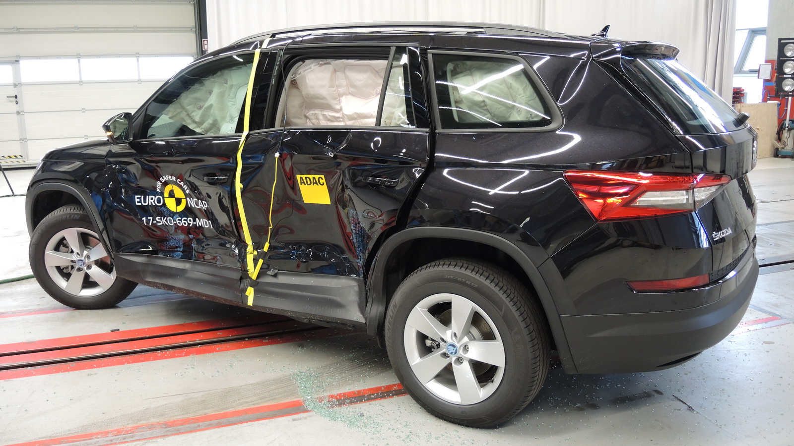 Skoda Kodiaq EuroNCAP test resim galerisi
