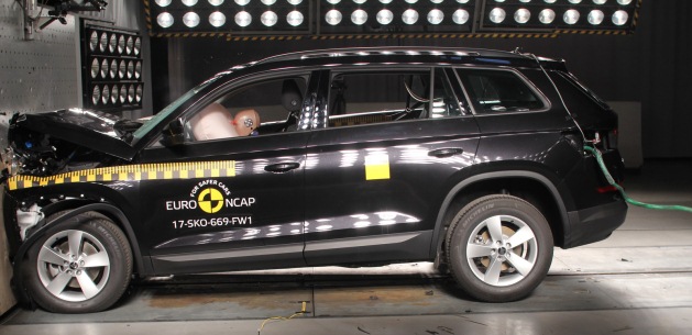 Skoda Kodiaq EuroNCAP test resim galerisi