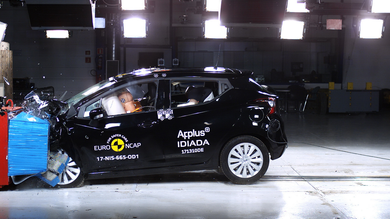 Nissan Micra 2017 EuroNCAP test resimleri