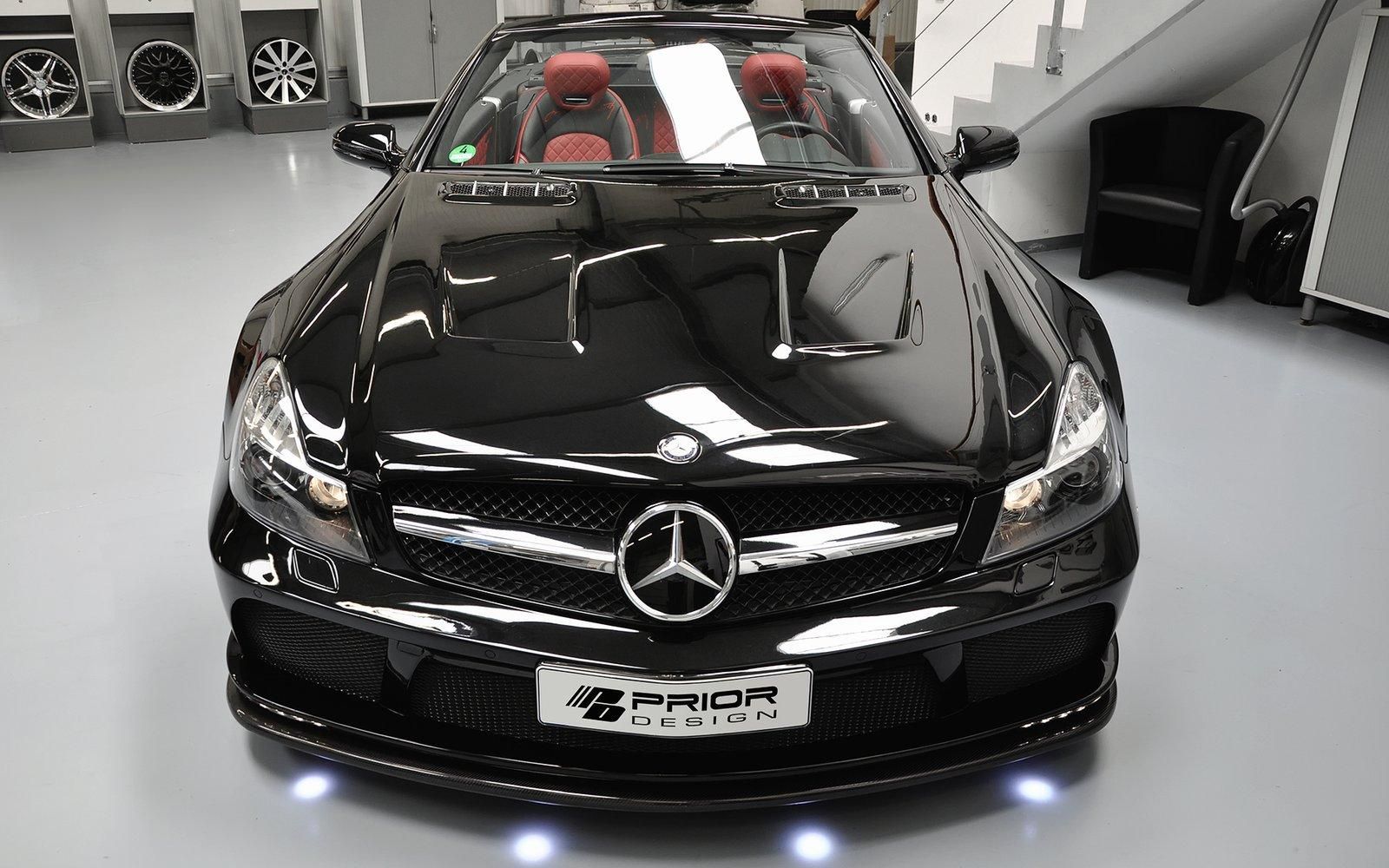 MERCEDES SL BLACK EDTON GALER