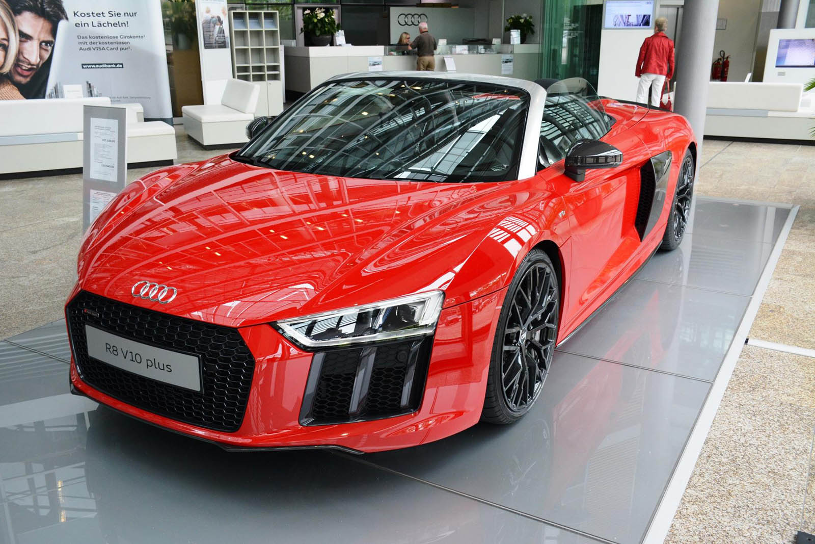 Audi R8 Spyder V10 Plus resim galerisi