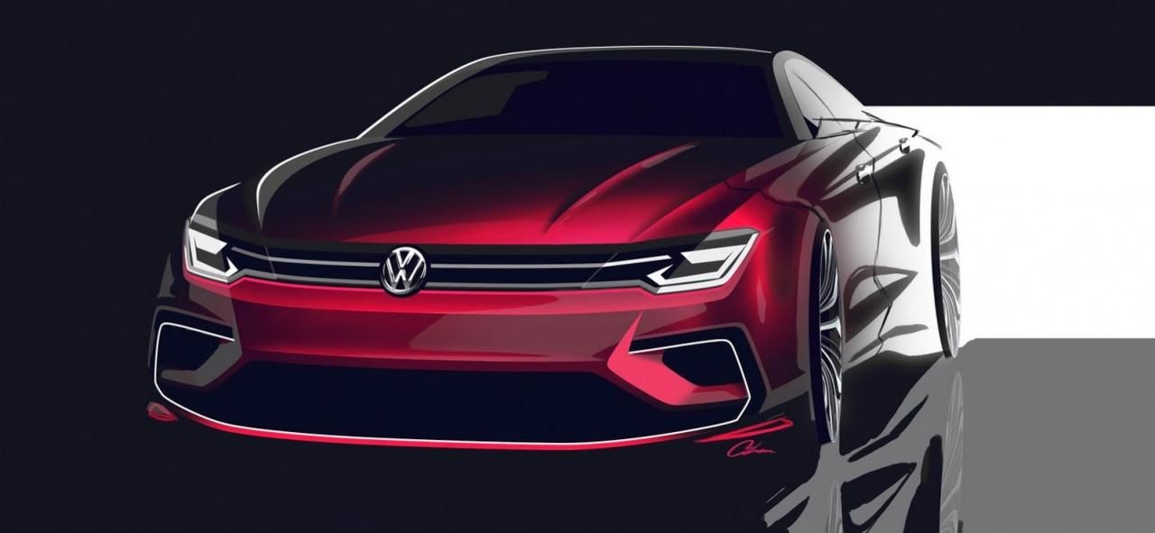 VOLKSWAGEN MIDSZE COUPE KONSEPT RESM GALERS