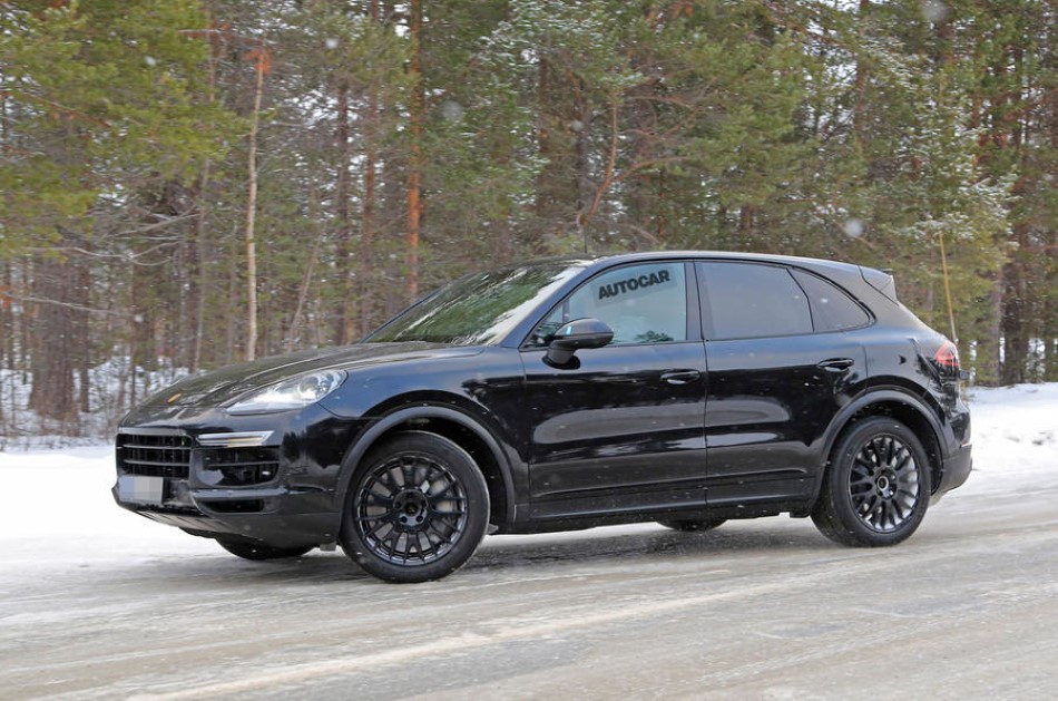 2018 Porsche Cayenne kamuflajl� resim galerisi