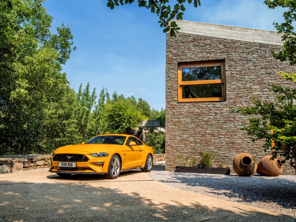 2018 Ford Mustang Avrupa versiyonu - resim galerisi